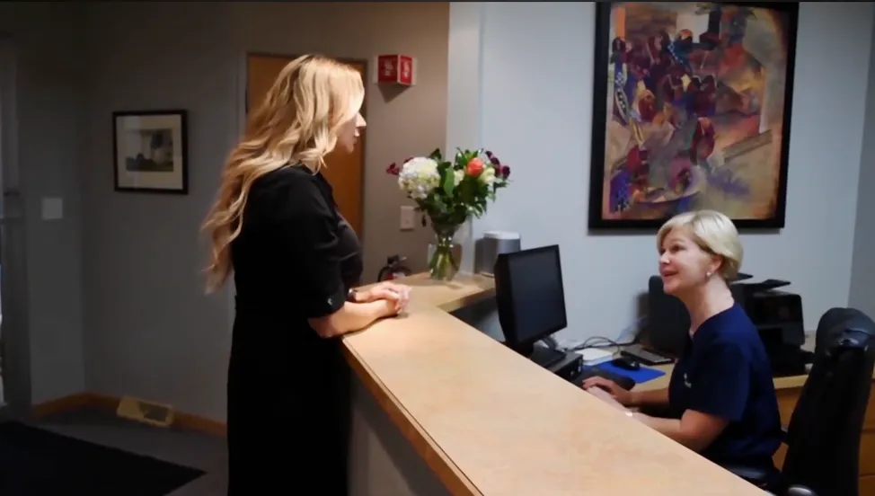 Smile Art Dental Studio front desk — Framingham, MA